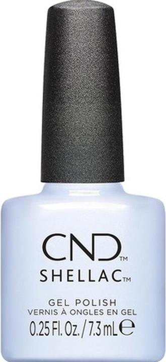 Immagine prodotto CND Smalto UV Shellac Fantasy Realm n. 481 Blu chiaro metallizzato (Blu, Smalto per unghie effetto gel)