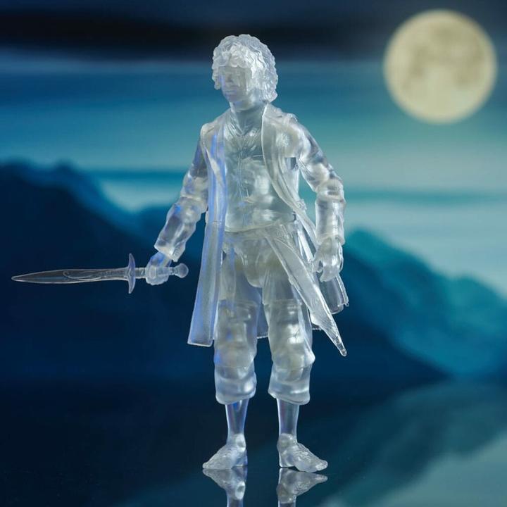 Actual product image Diamond Select Toys Lord of the Rings Deluxe Action Figure Invisible Frodo 13 cm