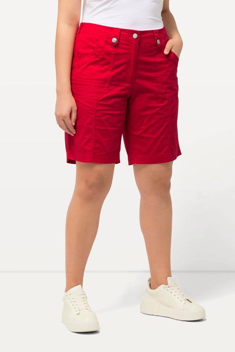 Produktbild Ulla Popken Cargo-Bermuda, Komfortbund, 4-Pocket-Schnitt (56)