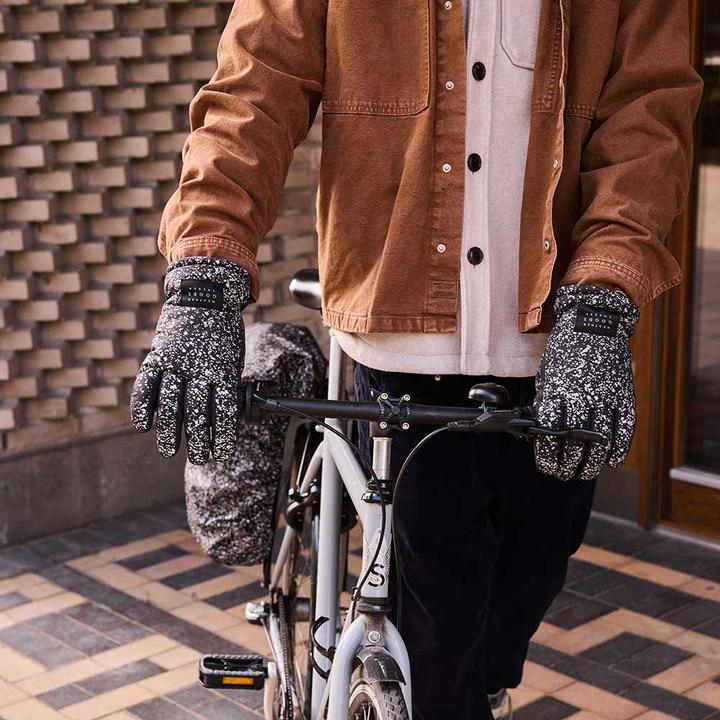 Image du produit Weathergoods LUNA Reflektierende Fingerhandschuhe Splatter M (M)