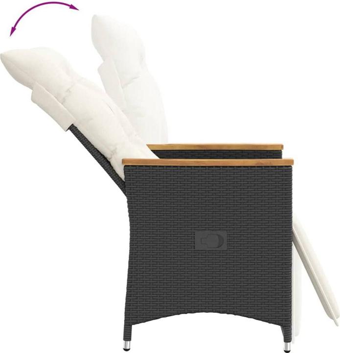 Produktbild vidaXL Gartensessel verstellbar