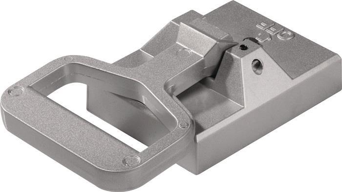 Beloh Plattenhandhebemagnet L140xB140xH28mm mit Handgriff und Abdruckbolzen Gesamthöhe 180 mm 1 kN (1x)