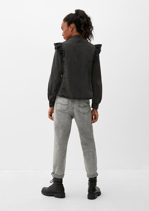 Immagine prodotto s.Oliver Bluse Bluse mit Rüschendetails (38)