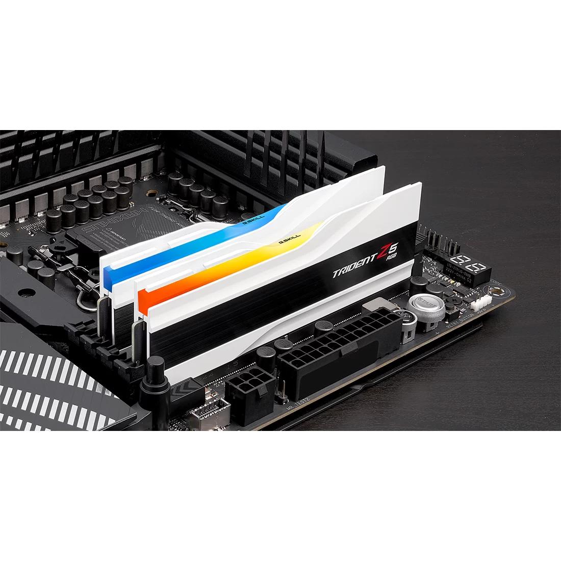 Thumbnail - G.Skill Trident Z5 RGB (2 x 32GB, 6000 MHz, DDR5-RAM, DIMM), RAM, Weiss