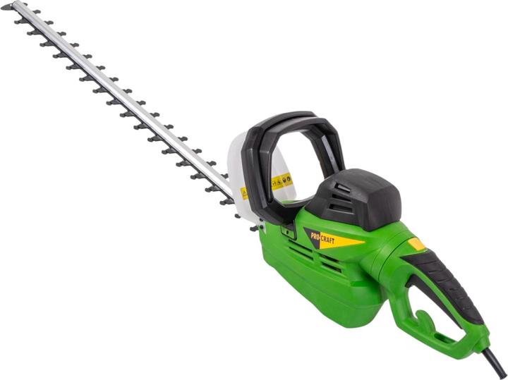 Actual product image Procraft PT750 hedge trimmer 750 watts 610 mm cutting length 24 mm cutting thickness (Electrical connection)