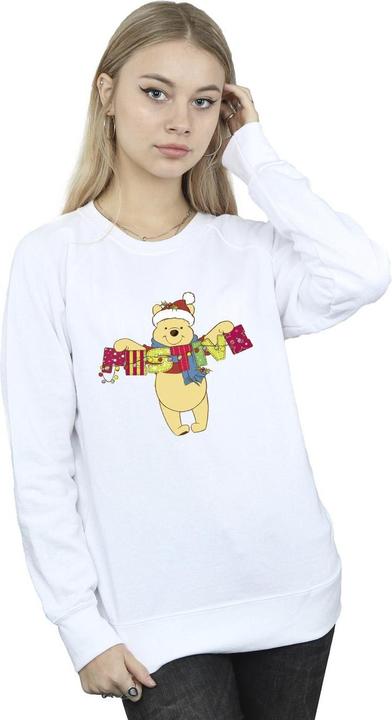 Actual product image Disney Womens/Ladies Winnie The Pooh Festive Sweatshirt (XXL)