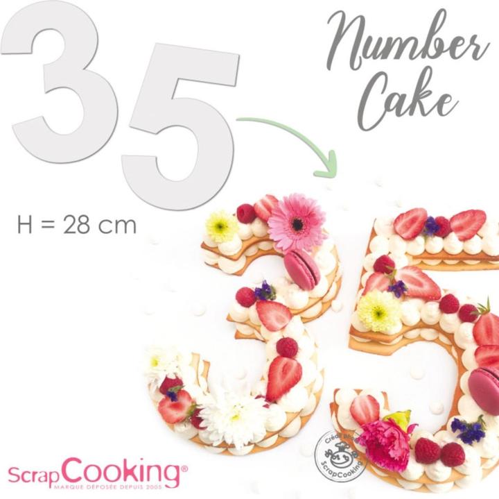 Produktbild ScrapCooking Number Cake