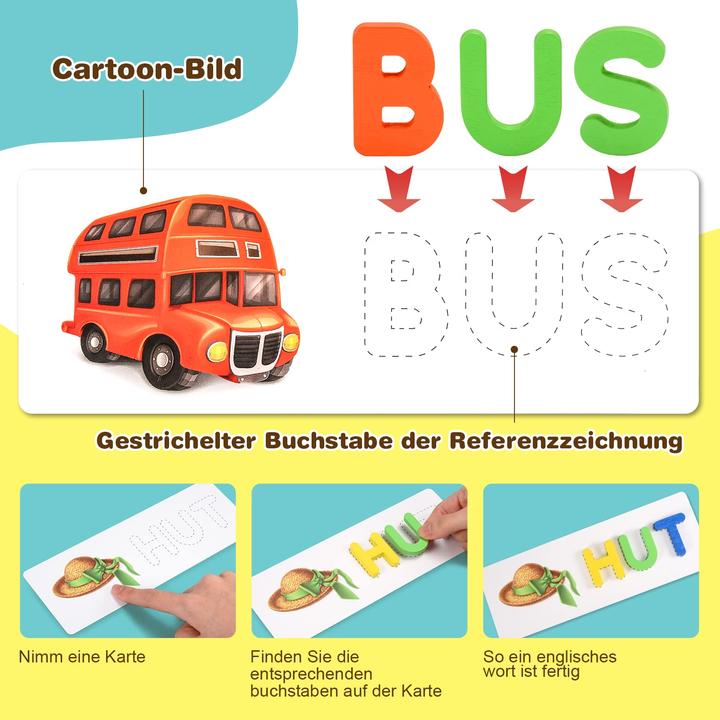 Actual product image Activity Board Letter learning games, Games for preschool (2 - 9 years)