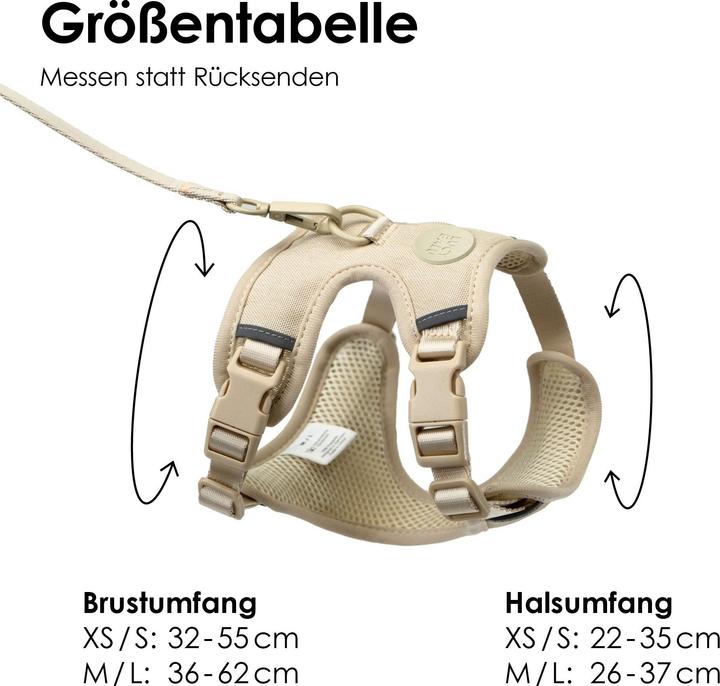 Produktbild LucyBalu EXPLORER Katzengeschirr (XS, S, Katze, Spazieren)