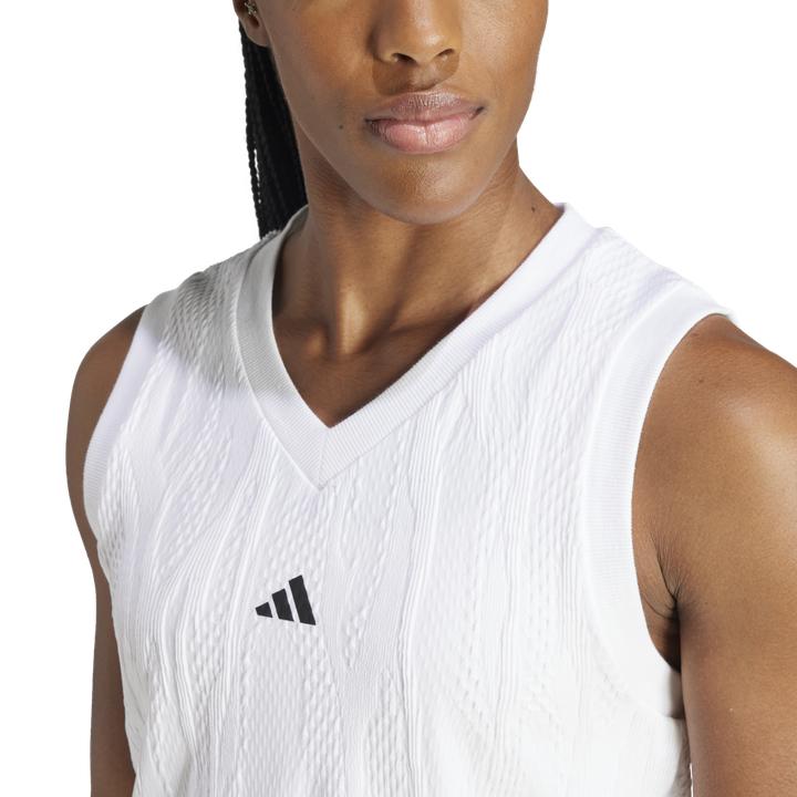 Produktbild adidas Crop Top Pro Damen weiss (S)