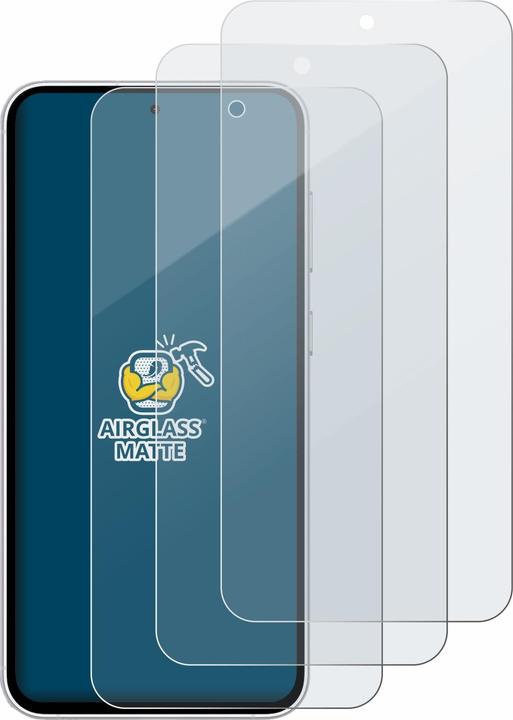 Produktbild BROTECT AirGlass Panzerglasfolie Matt (3 Stück, Samsung Galaxy S21)