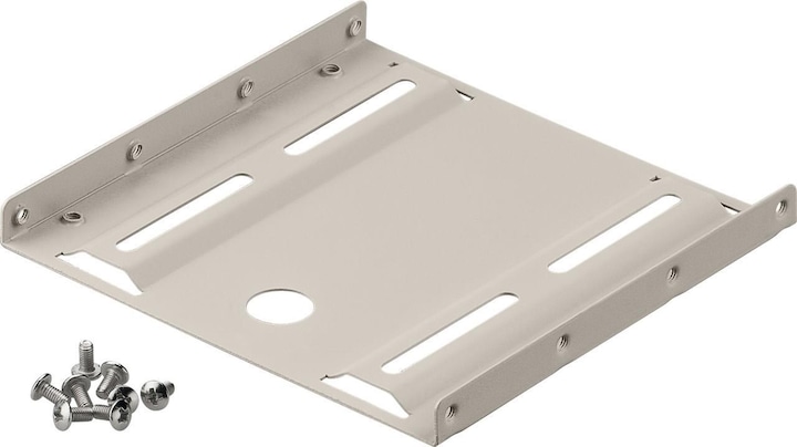 2.5" Festplatten-Einbaurahmen auf 3.5" Beige