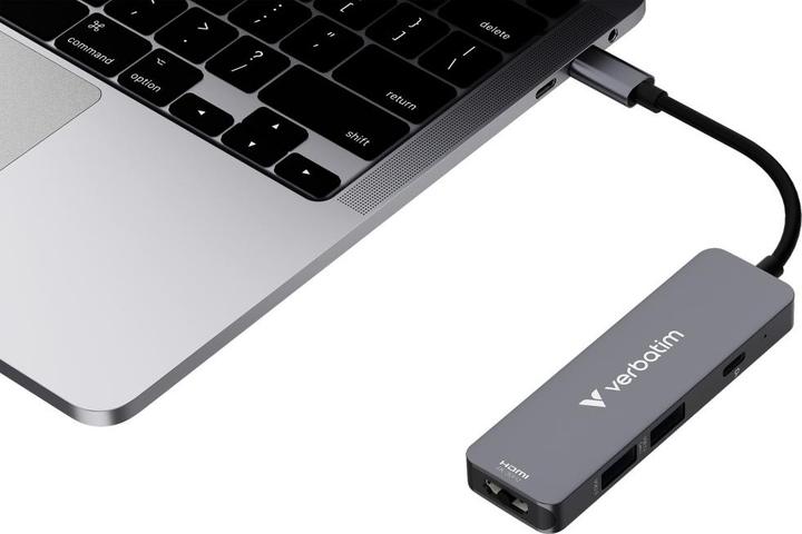 Actual product image Verbatim Hub USB-C Multiport 4port (USB-C, 4 ports)