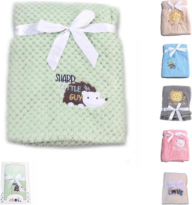 Productafbeelding Cangaroo Freya Fleece Babydeken 80x110cm (80 x 110 cm)