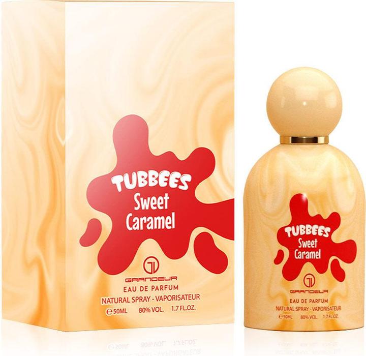 Actual product image Grandeur Elite Grandeur Tubbees Sweet Caramel Eau De Parfum Spray 50ml (Eau de parfum, 50 ml)