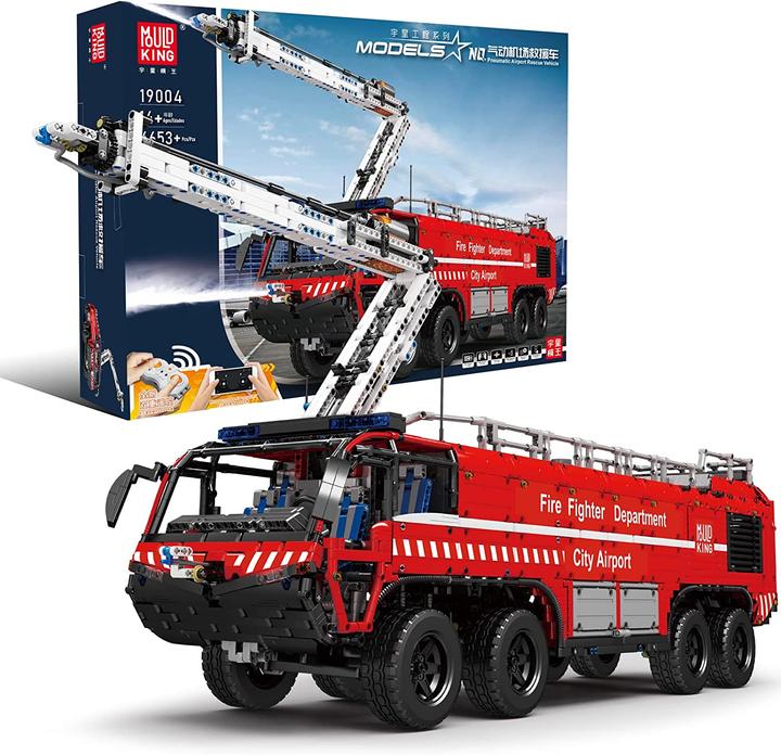 Produktbild Mould King Flughafen Rettungsfahrzeug