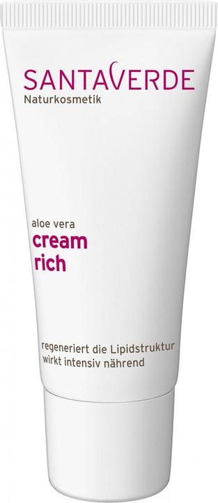 SantaVerde Crème riche à l'aloe vera (30 ml, Crème de jour)