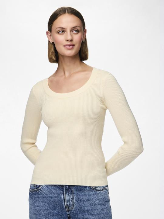 Actual product image Pieces Pcmira Ls U-Neck Knit Noos Bc (M)