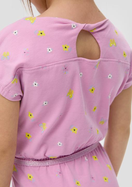 Produktbild S.Oliver Kleid Minikleid mit All-over-Print (98)