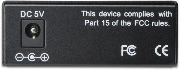 Actual product image Digitus Media Converter Singlemode BiDi WDM Gigabit Ethernet Tx1310nm / Rx1550nm SC Socket Up to 20km
