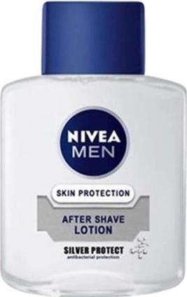 NIVEA Men Skin Protection Rasierwasser Silver Protect 100ml (Rasierwasser, 100 ml)
