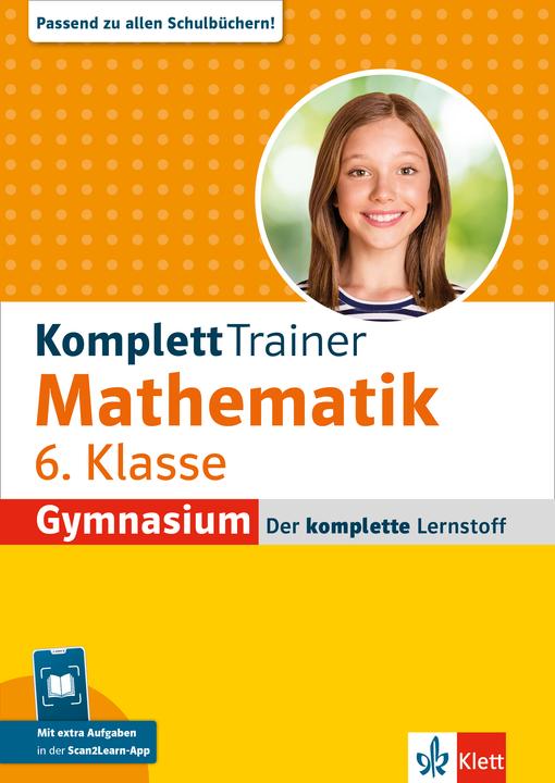 Actual product image KomplettTrainer Gymnasium Mathematik 6. Klasse (German, 2025)