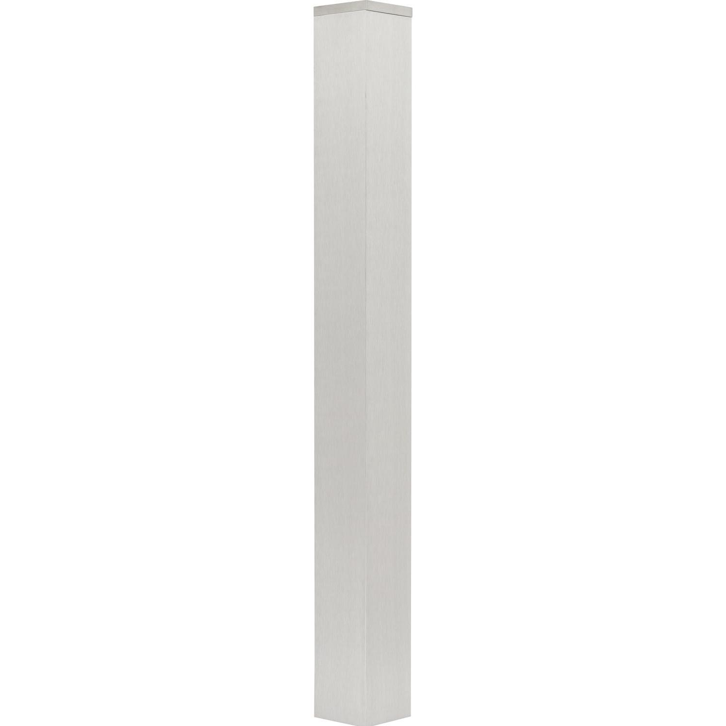 Simausrom, Tischbeine + Tischgestell, Tischfuss 70 x 70 x 720 mm Aluminium gebürstet