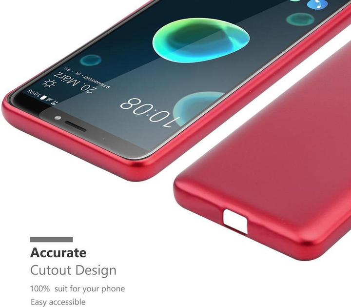 Produktbild Cadorabo TPU Matt Metallic Cover (HTC Desire 12+)