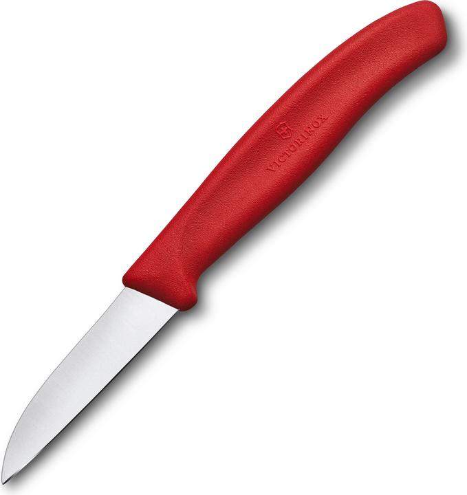 Produktbild Victorinox Swiss Classic, Gemüsemesser, 6cm, gerader Schliff, rot (6 cm)
