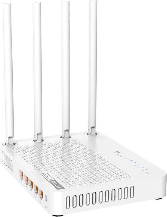 Produktbild Totolink A702R AC1200 WIRELESS DUAL BAND ROUTER wireless router Fast Ethernet Dual-band ( / ) White