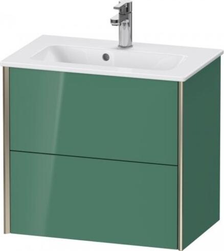 Actual product image Duravit Durait XViu 4178 Vanity unit wall-mounted, 2 drawers, for wash basin ME by Starck 234263, 610x390 mm (61 x 39 x 56 cm)