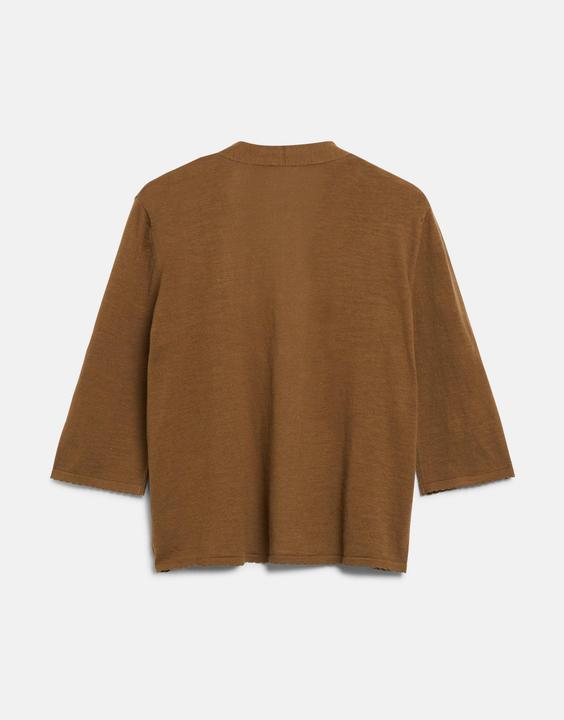 Image du produit s.Oliver Feinstrickjacke mit 3/4-Arm und Wellenkante (38)