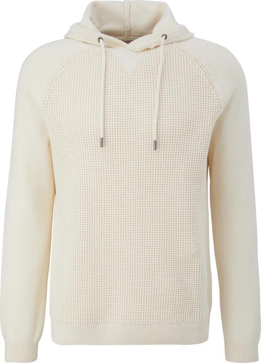 Produktbild s.Oliver Strickpullover Strickpullover mit Kapuze (XL)