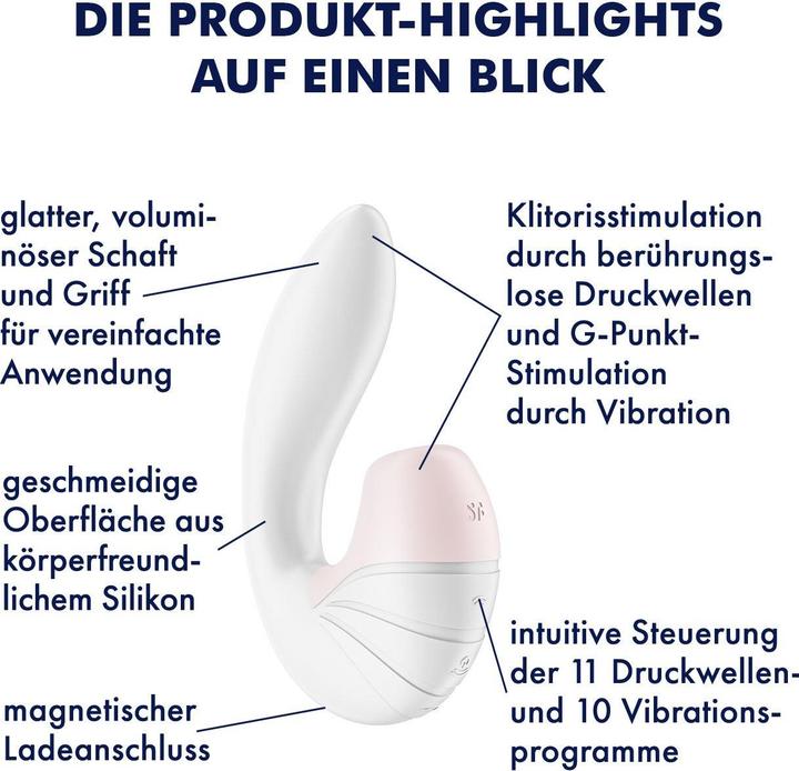 Produktbild Satisfyer Insertable Double Air Pulse Vibrator Supernova