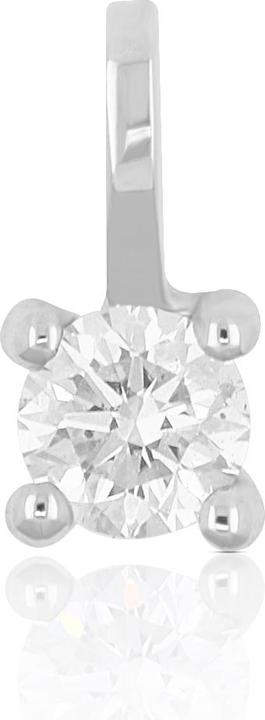 Image du produit Muau Pendentif monture 4 poignées (Or blanc 750 H SI 0. 15ct.)