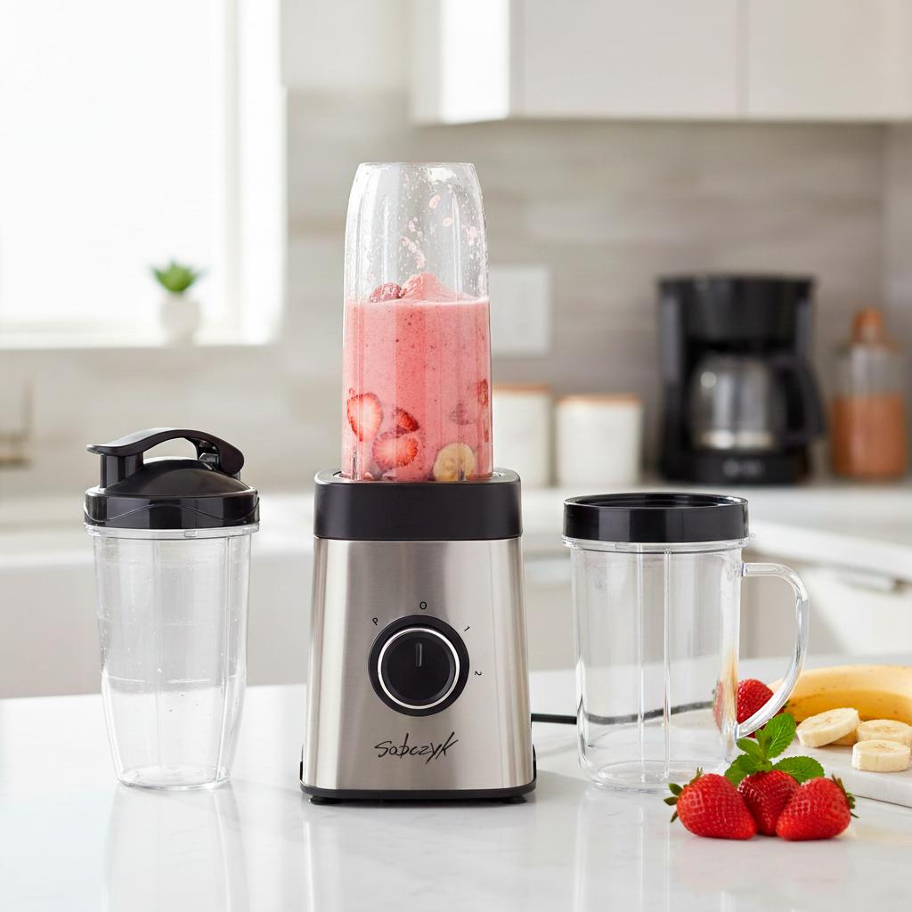 Sobczyk - Smoothie blender set, Frullatore a bicchiere