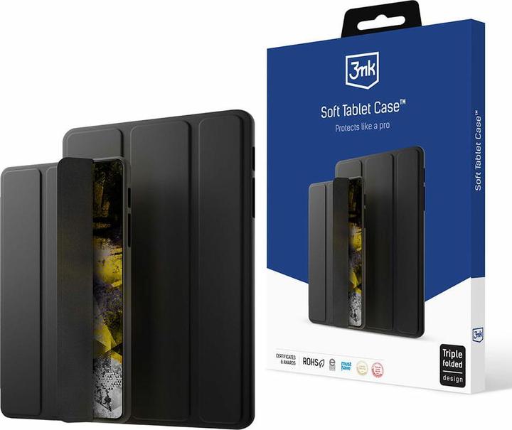 3MK Zachte beschermhoes Sam Tab S6 Lite 2020/2022 czarny/zwart (Galaxy Tab S6 Lite)