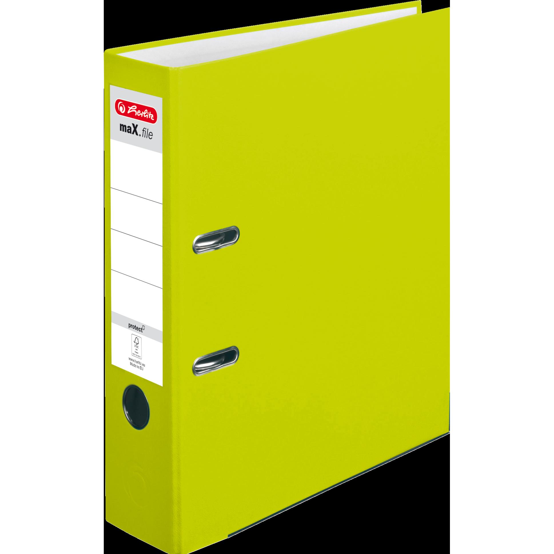 Herlitz, Ordner, maX.file A4 (A4, 80 mm, 1 x)