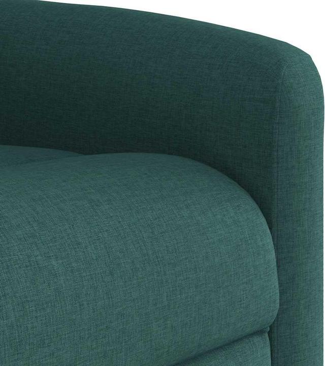 Image du produit vidaXL Fauteuil de massage électrique avec fonction releveur Vert foncé Tissu