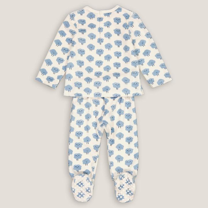 Immagine prodotto La Redoute Collections Pigiama 2 pezzi in velluto con piedini (86)