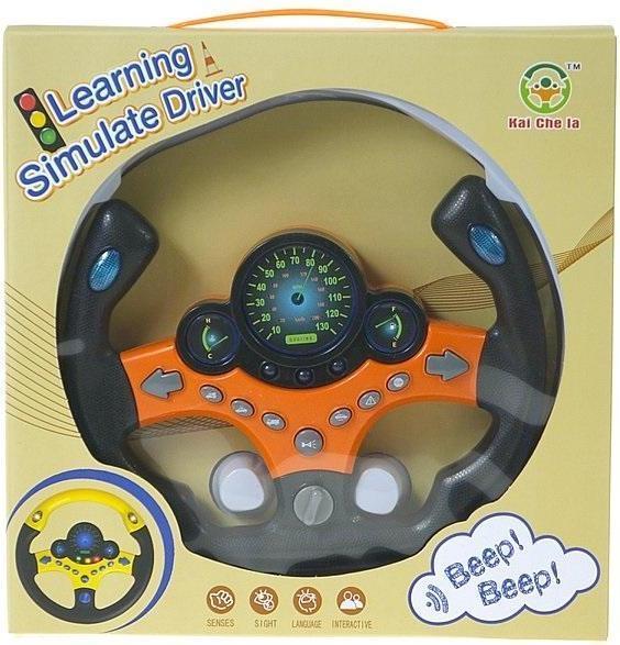 Immagine prodotto Adar Orangefarbenes Lenkrad