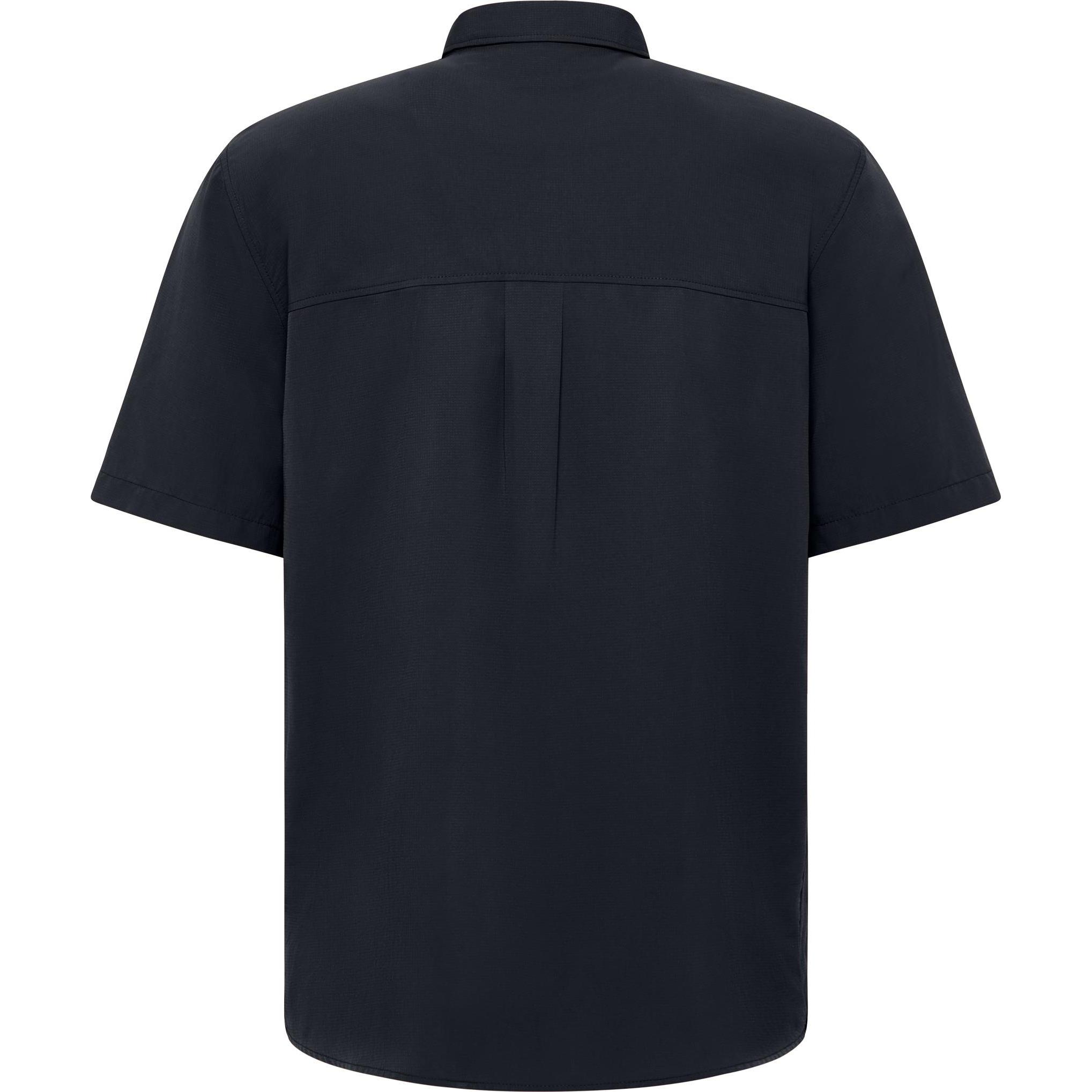 Jack Wolfskin, Herren, Sportshirt, Sierra Canyon Ss Shirt M (M), Blau, M