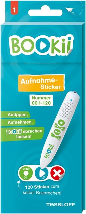 Etichetta energetica Bookii 120 adesivi neutri