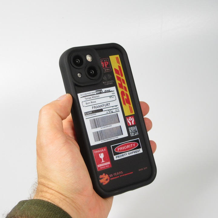 Image du produit PhoneLook Coque Gel souple DHL Frankfurt avec bords renforcés (Apple iPhone 13)