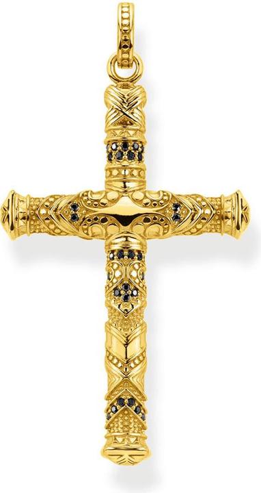 Image du produit Thomas Sabo Pendentif croix en or (Plaqué or, Argent 925, Or 750)