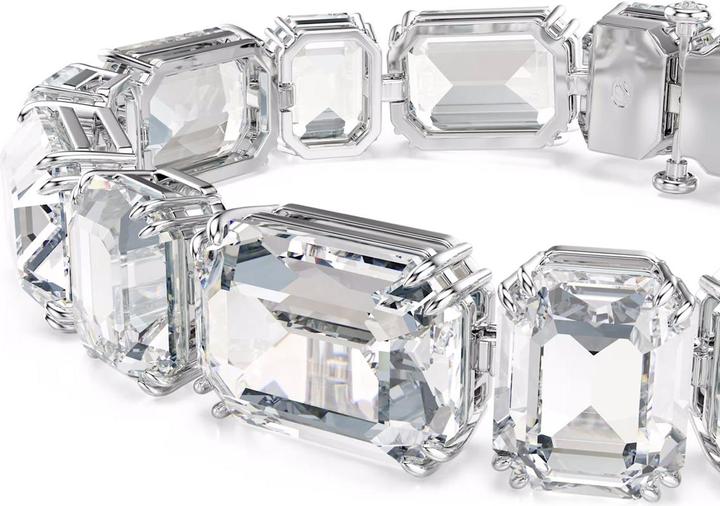 Produktbild Swarovski Millenia Tennis Armband Oktagon Schliff Weiss (Swarovski Metall)