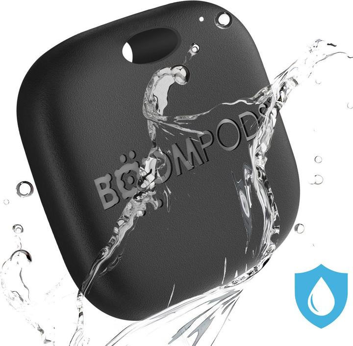Actual product image Boompods Boomtag Rechargeable Duo Pack Blue & Black (iOS)