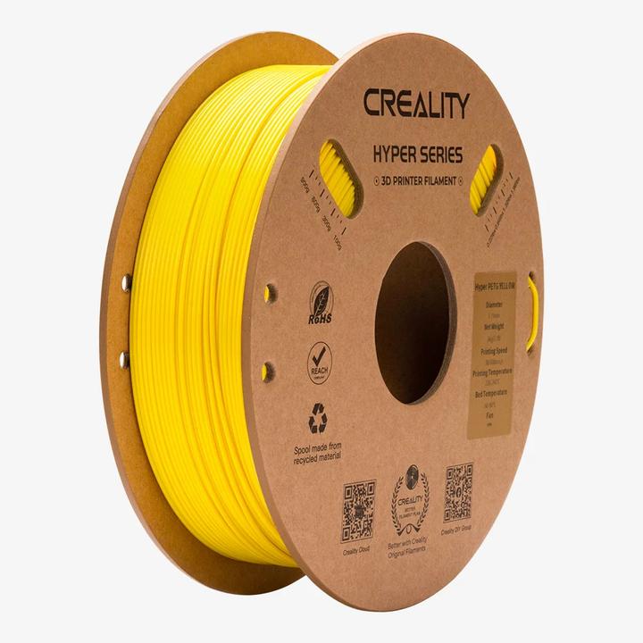 Immagine prodotto Creality Filamento PETG Hyper Yellow, 1,75 mm, 1 kg (PETG, 1.75 mm, 1000 g)