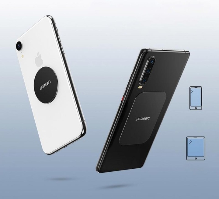 Image du produit Ugreen 2x plaquettes métalliques pour support magnétique de téléphone portable