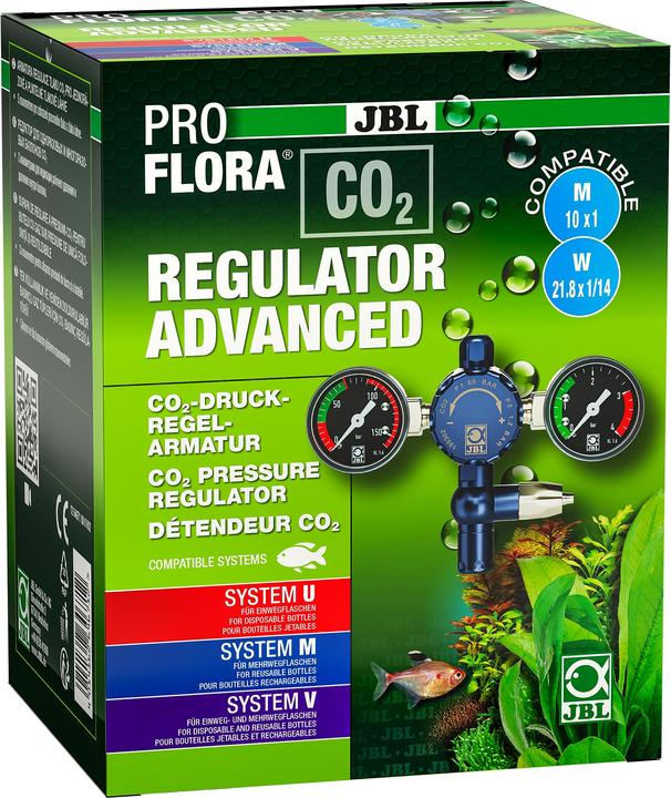 Produktbild JBL Aquaristik und Terraristik ProFlora CO2 Regulator (Aquarium Pflanzenpflege)